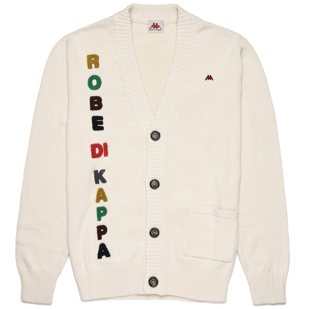 ROBE GIOVANI MARCUS KNITWEAR WHITE MASTICE