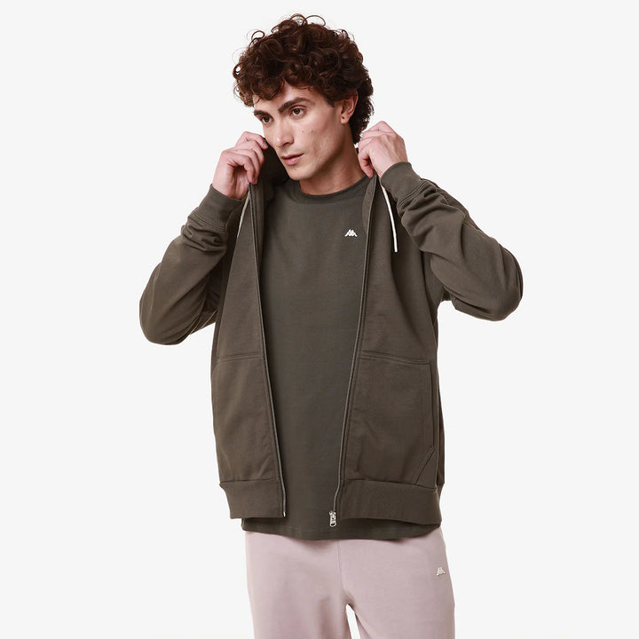 ROBE GIOVANI PORTOS FLEECE GREEN TREKKING