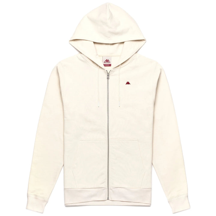 ROBE GIOVANI PORTOS FLEECE WHITE MASTICE
