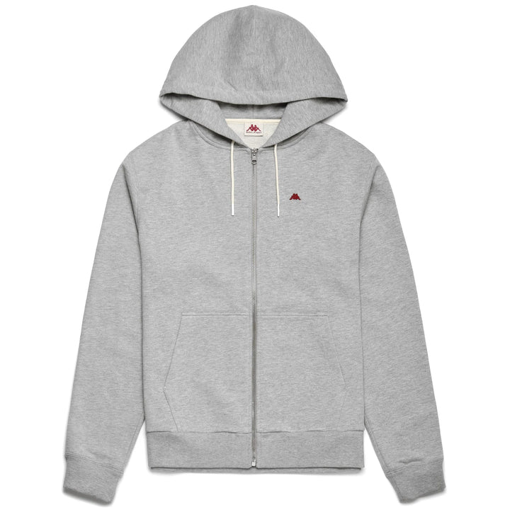 ROBE GIOVANI PORTOS FLEECE GREY LT MEL