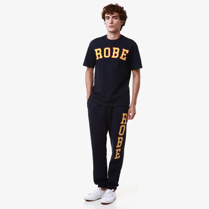 ROBE GIOVANI BUEL T-SHIRT BLUE MARINE YELLOW