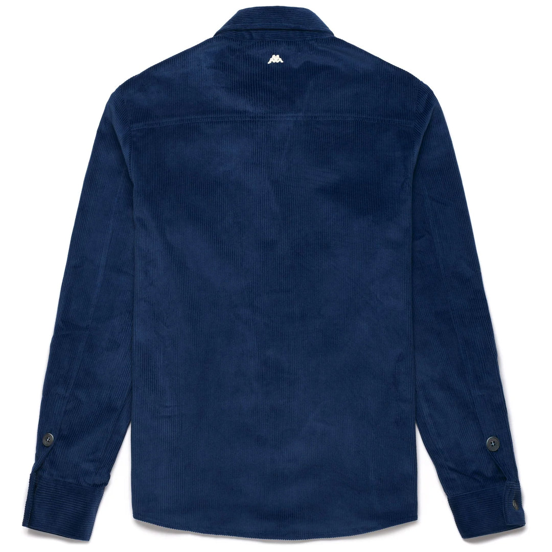 ROBE GIOVANI ELGAFAR OVERSHIRT BLUE MARINE