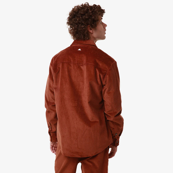 ROBE GIOVANI ELGAFAR OVERSHIRT BLUE MARINE