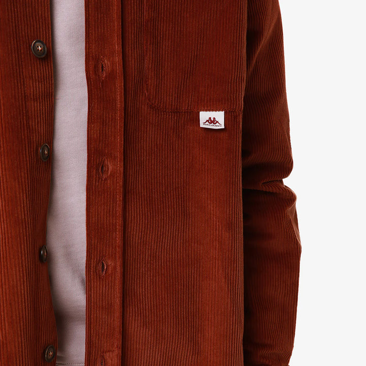 ROBE GIOVANI ELGAFAR OVERSHIRT BLUE MARINE