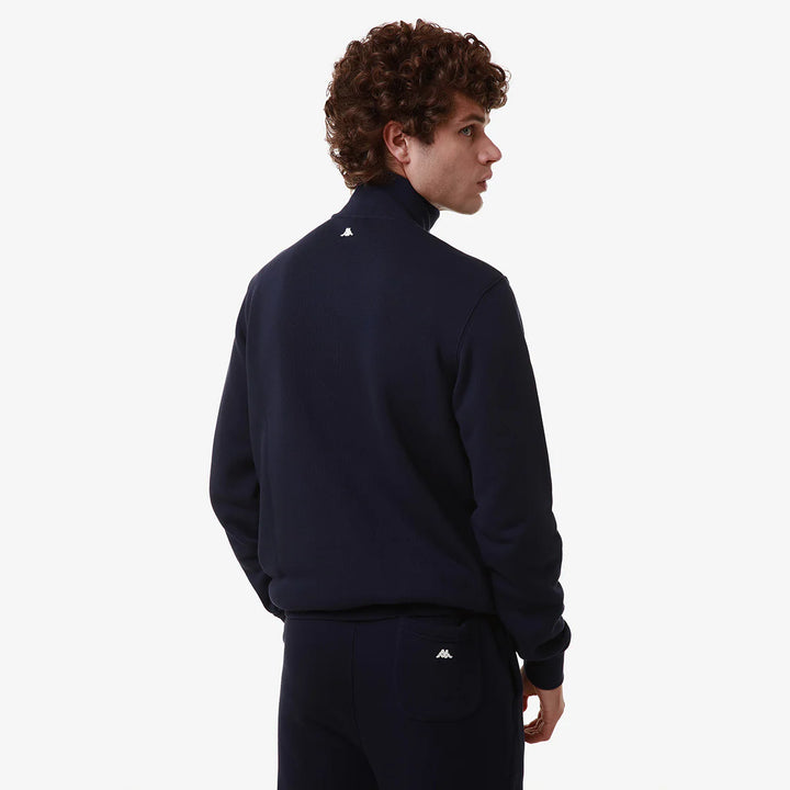 ROBE GIOVANI SAIPH FLEECE BLUE MARINE YELLOW