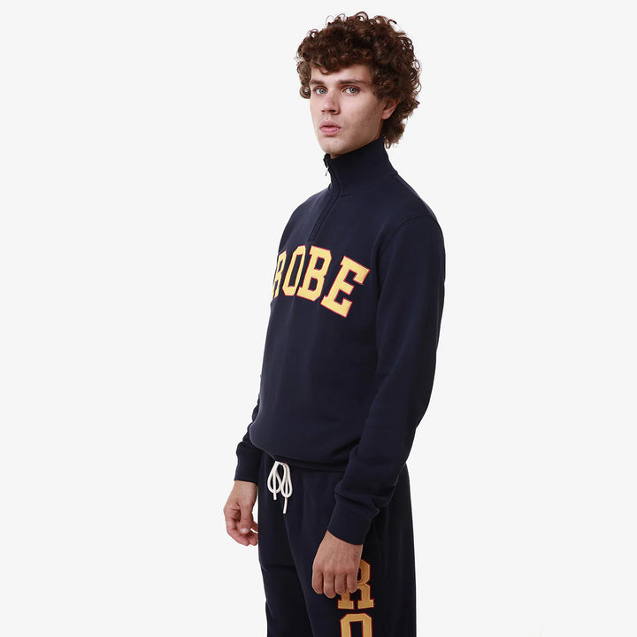 ROBE GIOVANI SAIPH FLEECE BLUE MARINE YELLOW