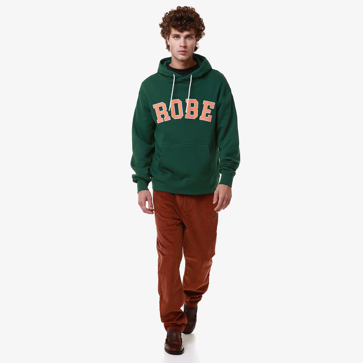 ROBE GIOVANI MALBUM FLEECE GREEN DK ORANGE