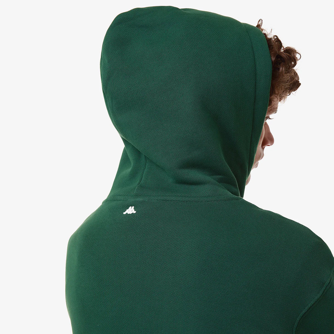 ROBE GIOVANI MALBUM FLEECE GREEN DK ORANGE