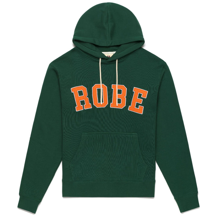 ROBE GIOVANI MALBUM FLEECE GREEN DK ORANGE